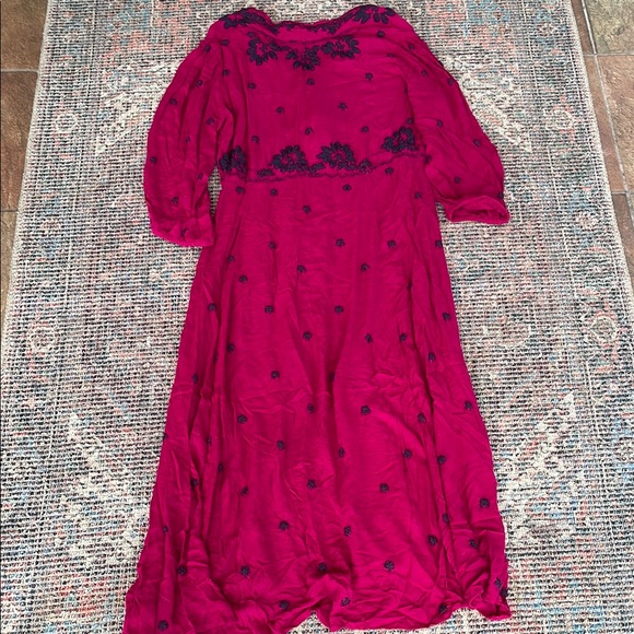 Free People Embroidered Fable midi dress - Picture 10 of 12